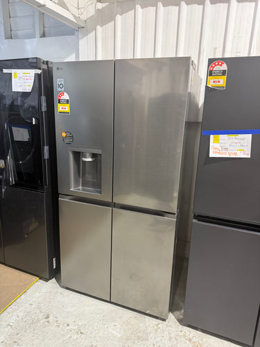 Factory second LG 637L French Door Fridge with Plumbed Ice &Water Dispenser – Stainless Steel (GF-L700PL)